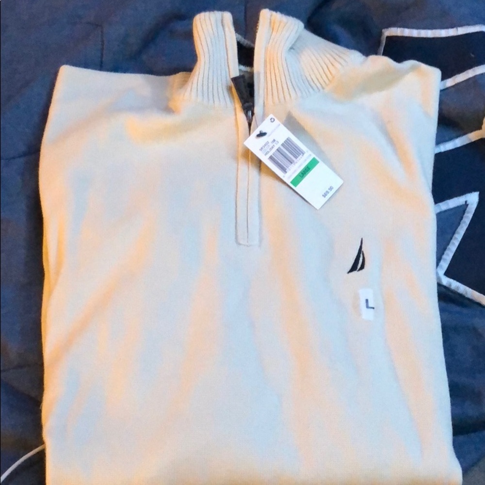 Nautica Brand New quarter zip sweater